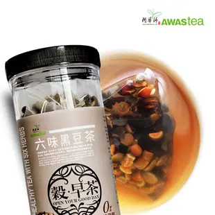 【阿華師✨官方商城✨】六味黑豆茶(15gx30入/罐) 穀早茶