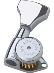 6GLO Grip-Lock Locking Guitar Tuning Machines 3+3 - Universal Mounting Plate ...