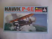 Monogram HAWK P-6E 1:72 Scale Model Kit PA-208 (1968)