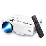 Projector, 2024 Upgraded Mini Projector, Full HD 1080P 1080P Mini Projector