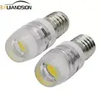 2pcs Lamp LED Bulb 12V Volt 4300K MES E10 High Power 2W 1447 Screw for Torch