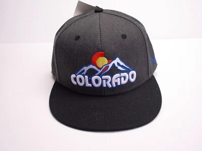 NWT Colorado Snapback Hat Love Light Apparel OSFM Embroidered Mountain Snow Ski