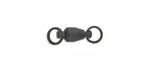 Sampo Ball Bearing Swivels w/ Split Rings Both Ends Size 5 50lb Pack of 2 Black
