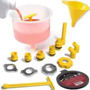 Thorstone No Spill Coolant Funnel Kit, Spill Free Radiator Coolant Filling Spill