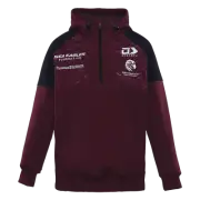 Manly Sea Eagles 2024 NRL Kids Qtr Zip Hoodie Sizes 6-14 BNWT