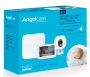 ANGELCARE BABY MOVEMENT SOUND & VIDEO MONITOR 5" TOUCHSCREEN MODEL AC527 NEW