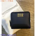 二手 DIOR CHRISTIAN DIOR 皮夾??真皮簡約超美短夾??新品上架現貨