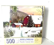 Bits & Pieces 500 Piece Puzzle In The Still Light Of Dawn 16''x20'' Brand New