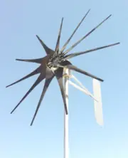 Wind Turbine Generator 1450 Watt 11 Blade made for 24 VOLT DC battery charging