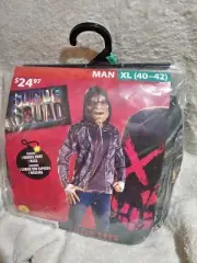 Killer Croc Suicide Squad Halloween Costume Crocodile Alligator Man XL 40 - 42
