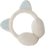 [GALPADA] Cat Ear Muffs Winter Warm Fluffy Earmuffs Outdoor Ear Cover Fur Earwarmer