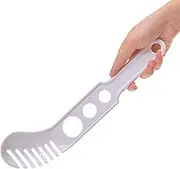 Spaghetti Measuring Ruler - Portion Control Pasta Ladle Tool for Cooking | 3-Holes Abs Spaghetti Measurer, Multifunctional Kitchen Spaghetti Utensil for Restaurants, Schools, Homes, Hotels