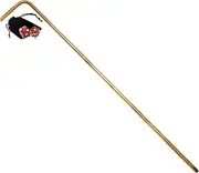 Cyber-Deals Bundle - 36" Inch Rattan Craps Dealer Dice Stick + Authentic Casino Dice Pair (Las Vegas Off-Strip) + Pouch