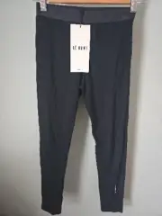 Le Bent Core 260 Bottoms Leggings Size 9-10 Black NWT Merino Wool Blend