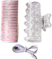 Hot Rollers Hair Curlers, Heated Rollers, Electric Rollers Hair Curlers, Portable Hair Curling Styling Tools, Self-Adhesive For Effortless Styling