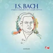 Italian Concerto In F Major, Bwv 971 - Johann Sebastian Bach CD