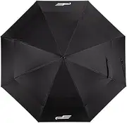Large Golf Umbrella Double Canopy Decoration Vented Black Rain Umbrella Auto Open Umbrella for Travel Women Outdoor Sports