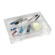 Marbig Plastic Clear Case A4 With Handle