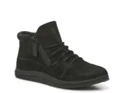 Clarks Womens 6 M Leather Zip Black Boot Bootie NEW Ankle