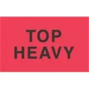 1000 - #DL2721 3x5" Top Heavy Label