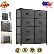 Elegant 8-Drawer Storage Organizer with Adjustable Legs for Stability and Style