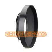 55mm metal wide angle screw in mount lens hood for Canon Nikon Pentax Sony