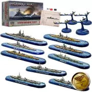 Warlord Games Victory at Sea Kriegsmarine Fleet, Battleship Game