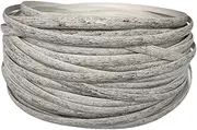 Feyart 25m/82ft 8.5mm Grey Wicker Repair Kit, PE Rattan Repair Kit for Wicker Chair Fixing, Patio Furniture Repair