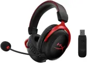 HyperX Cloud II Wireless Headband Gaming Headset - Black/Red (4P5K4AA)