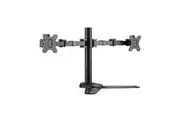 BRATECK Dual Monitors Affordable Steel Articulating Monitor Stand Fit Most 17'-32' Monitors Up to 9kg per screen