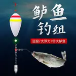 現貨 特惠裝 海釣船釣遠投漂鱸魚釣組套裝磯釣阿波漂漂鱸線組三叉轉環鉛墜配件 5XG7