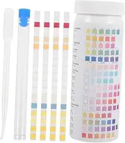 FUNOMOCYA 100pcs Water Test Strips Quick Meter Aquarium Drinking Water Quality Test Kit