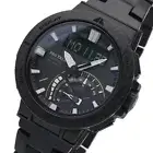CASIO PROTREK PRW-73XT-1JF Angler Line Radio Solar Black Men's Watch Fishing