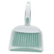 Broom Dustpan Brush Small Dust pan : Mini Broom and Dustpan Set Light Green