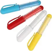 Angoily Efficient Sewing Marking Tool 4pcs Tailors Chalk Markers for Fabric Washable Erasable for DIY Tailor Work