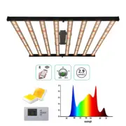 640W Foldable Full Spectrum with Samsung LED Grow Light Plant FD6500 Hydroponics