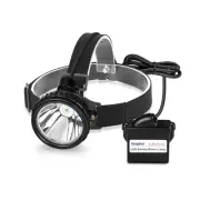 Mining Light Rechargeable 1+2 LED Miners Headlamp Waterproof Cap Lamp Safety ...