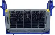 Motor Frame Cleaning Head Assembly Module ，Compatible for Roomba, 500 600 700 Series 527 550 595 620 630 650 655 760 770 78，Replace Robot Vacuum Cleaner Main Brush Box.
