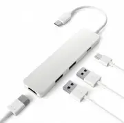 Laser USB-C Hub with 4 Ports, 4K HDMI Output & USB-C Power Delivery