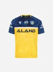 NRL 2024 Run Out Tee - Paramatta Eels - Youth - Kids - Shirt
