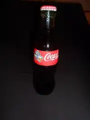 Coca Cola Glass Bottle 2016 Houston NCAA Final Four 8 oz Full Coke Basketball