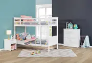 CAPTAIN JACK 3 Piece Bunk Bedroom Suite