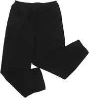 [GLEAVI] Chef Trousers Breathable Chef Pants for Hot Environments XXL Black for Restaurants and Hotels