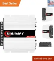 440 Watts RMS 4 Channels 2 Ohms Amplifier Multichannel Class D Full Range, Cr...
