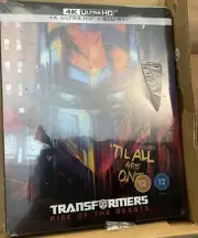 Transformers Rise Of The Beast 4K Steel Book Godzilla Kong Jaws Meg Wild Robot