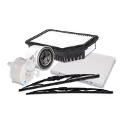 Sakura Front Wiper Blades & Filter Service Kit for Hyundai Accent RB 1.6L 11-16