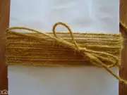 5 Meters Saffron Jute TWINE String Craft Scrapbooking Floral Wedding Decor