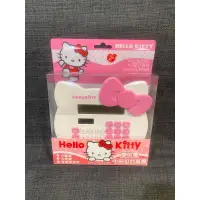 在飛比找蝦皮購物優惠-Hello Kitty 大螢幕 大按鍵 雙電源使用 十二位計