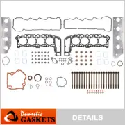 Fits 08-10 Dodge Dakota Ram Durango Jeep Commander 4.7L Full Gasket Set Bolts (for: Jeep)