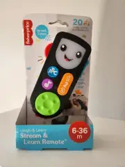 Fisher Price Laugh & Learn Stream & Learn Remote TV Electronic Pretend Toy NEW